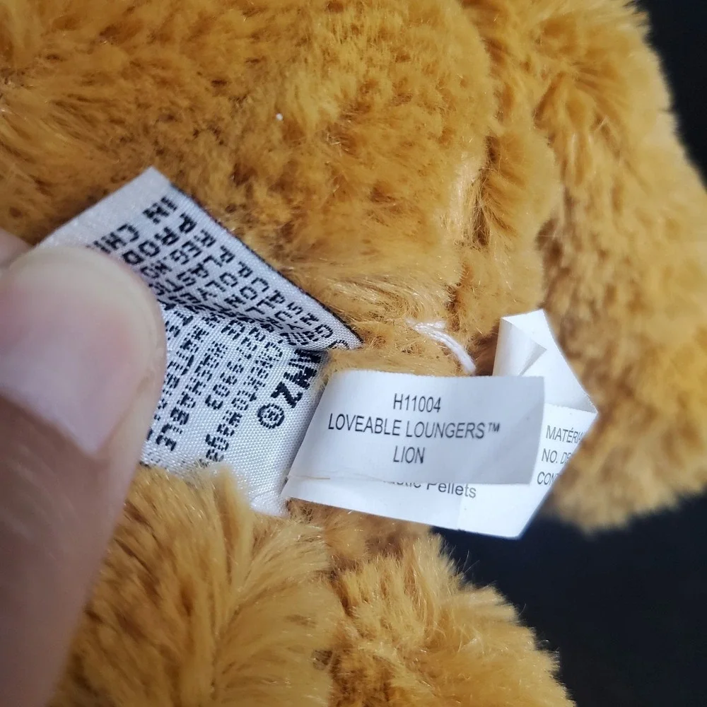 Ganz Lovable Loungers Lion Plush 12